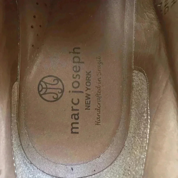 Marc Joseph Mens Vestry St Mustard Suede Ankle Boots Size 10 - Picture 3 of 8